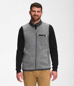 Chaleco The North Face Gordon Lyons Hombre Gris | 6410739-AW