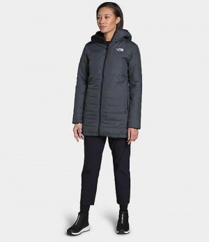 Parka The North Face Mossbud Mujer Gris Negras | 3248091-IM